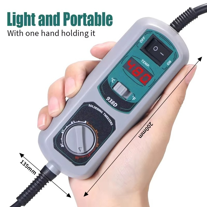YIHUA 938D Portable Tweezers S - Smd Tweezer Set recension och pris