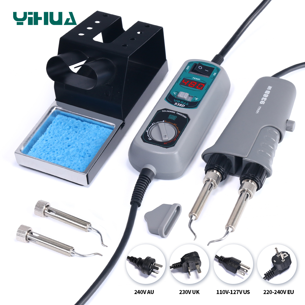 YIHUA 938D Portable Tweezers S - Smd Tweezer Set recension och pris