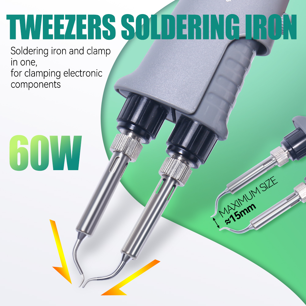 YIHUA 938D Portable Tweezers S - Smd Tweezer Set recension och pris