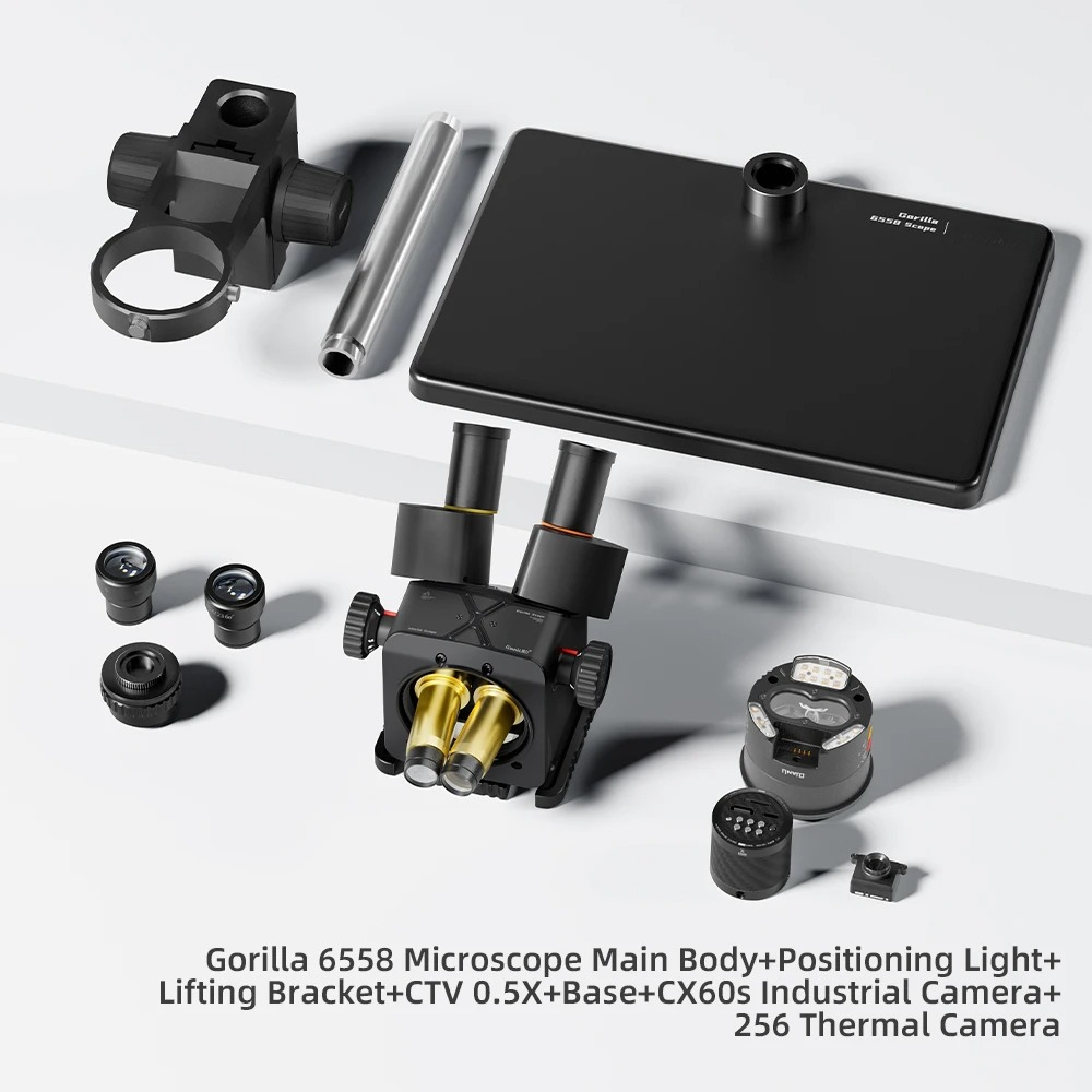 Qianli 6558 Gorilla Trinocular - Repair Electronics recension och pris