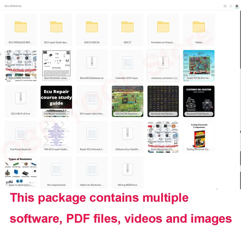 ECU Repair Training Package Gu - Electronics Repair Guide recension och pris