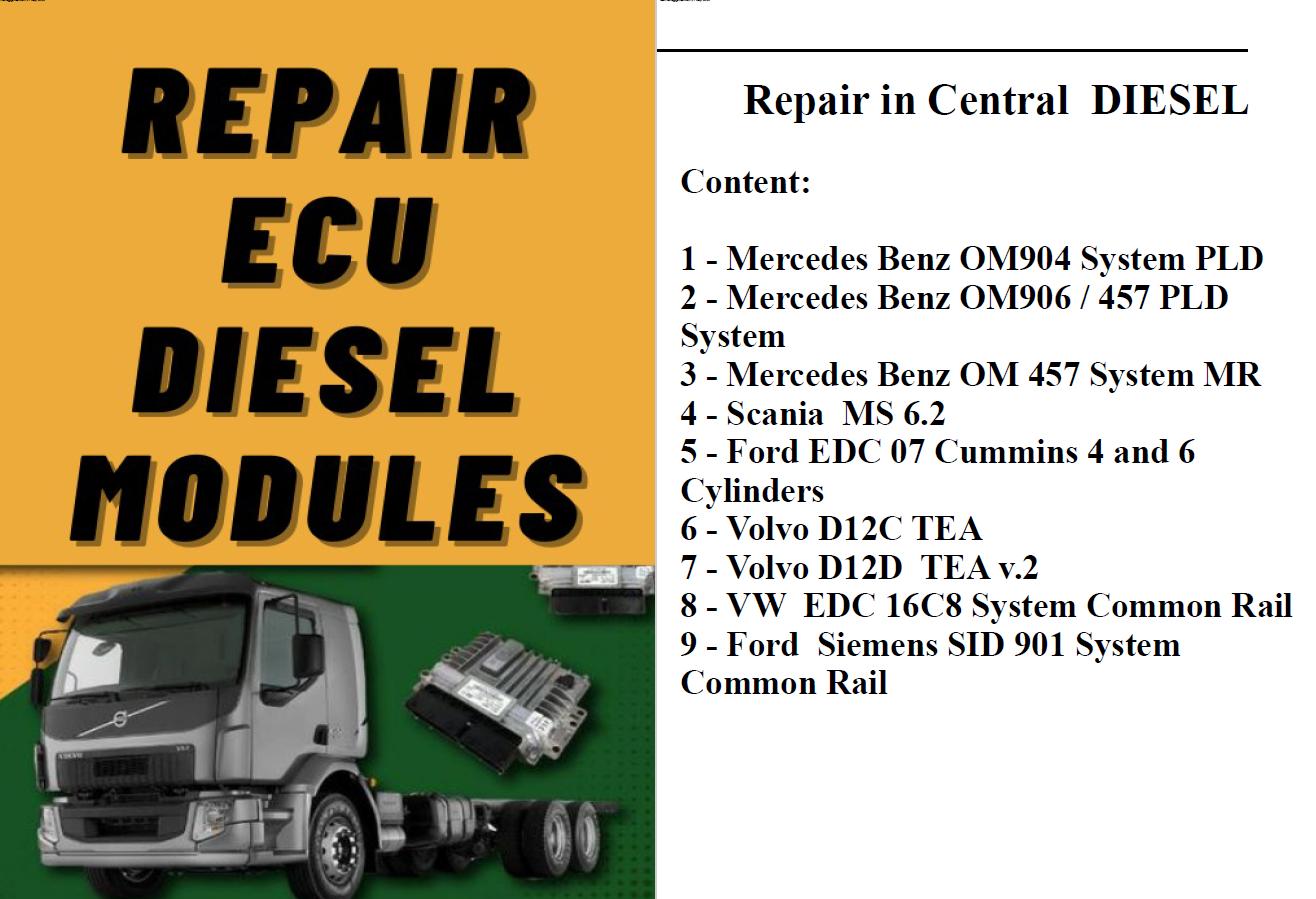 5 PCS ECU REPAIR Manuals Repai - Electronics Repair Guide recension och pris