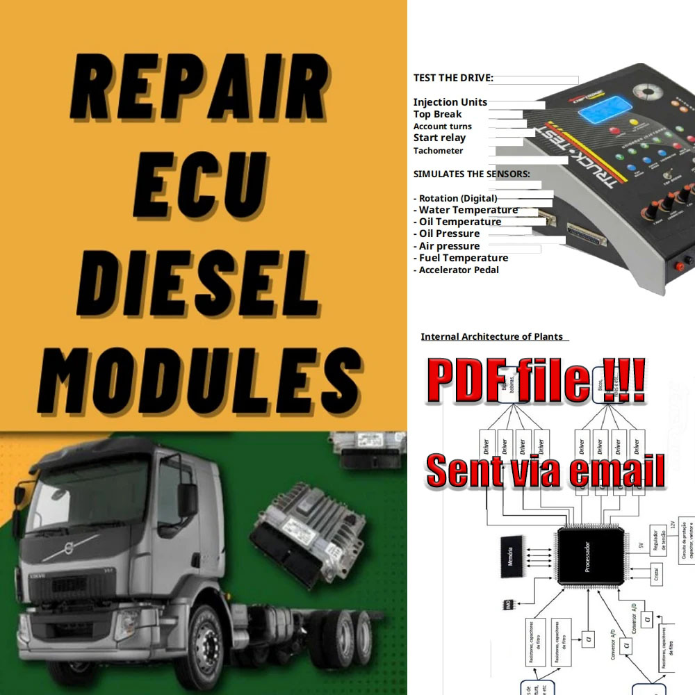 5 PCS ECU REPAIR Manuals E-BOO - Electronics Repair Guide recension och pris