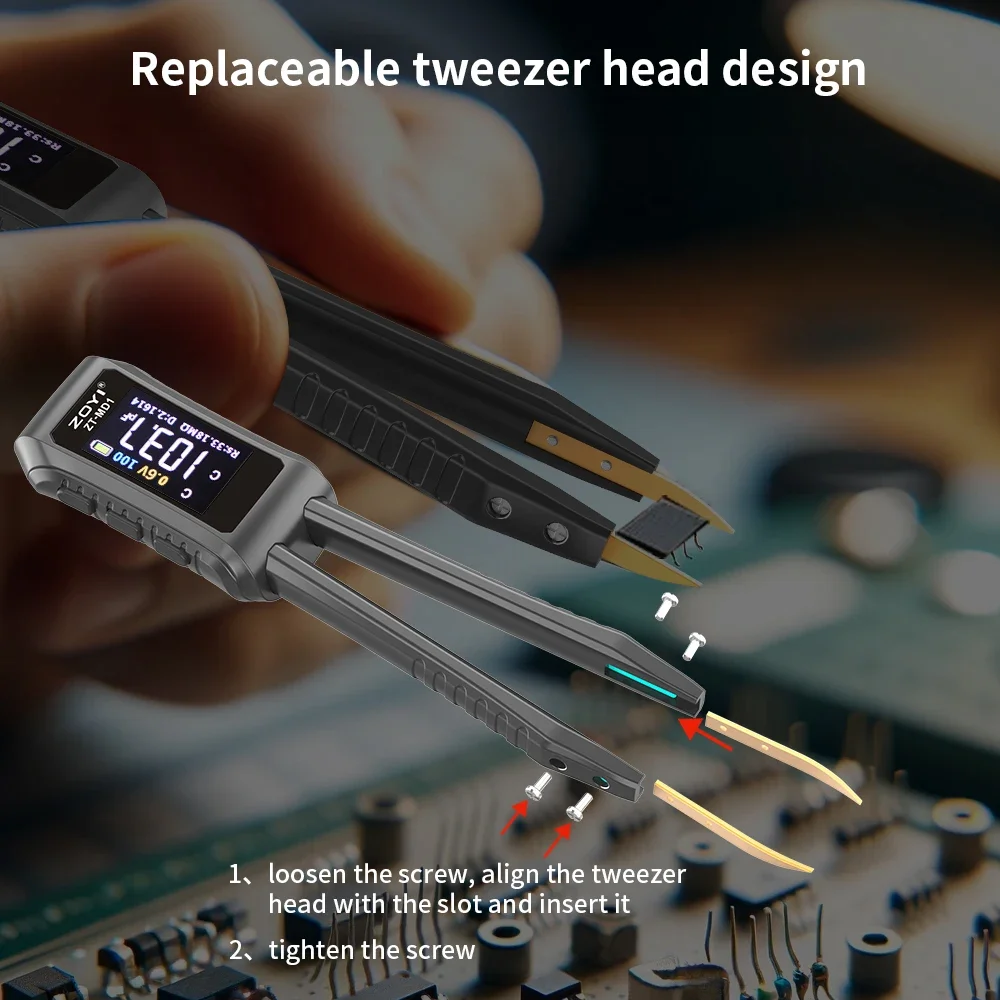 ZOYI ZT-MD1 High Precision Por - Smd Tweezer Set recension och pris