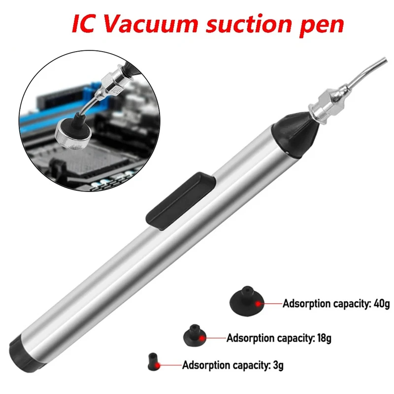 Manual Vacuum Suction Pen Kit  - Smd Tweezer Set recension och pris