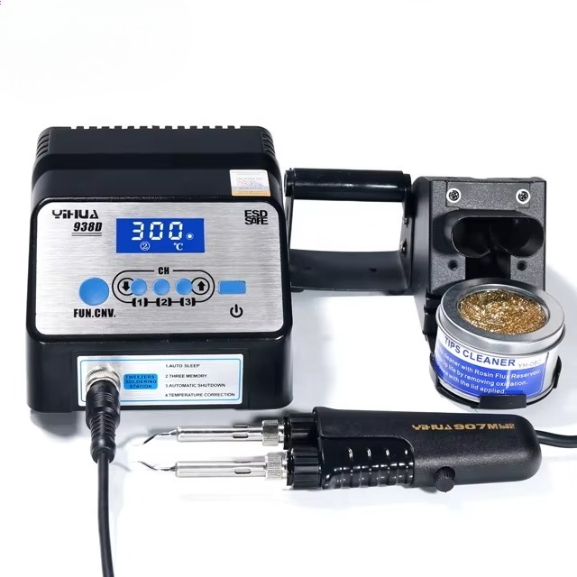 938D Portable Tweezers Solderi - Smd Tweezer Set recension och pris