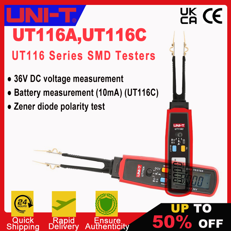 UT116A UT116C Digital Tweezers - Smd Tweezer Set recension och pris