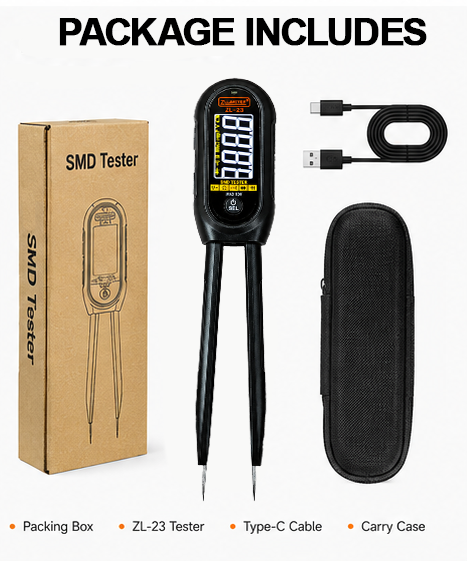 Smart Digital LCR Tweezers Han - Smd Tweezer Set recension och pris